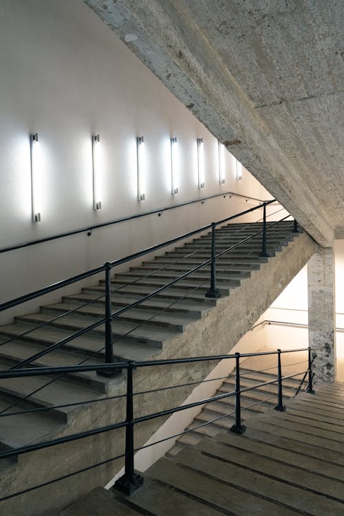 Kostnadsfri bild av arkitektur, betong trappor, byggnad