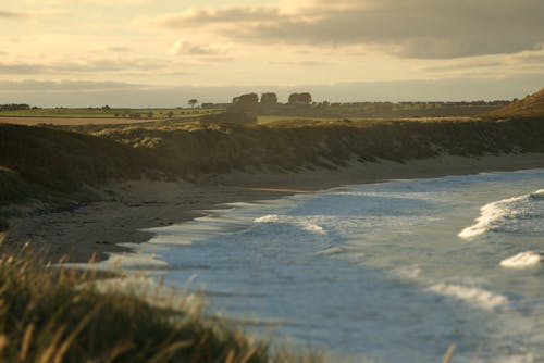 Foto profissional grátis de céu bonito, litoral, mar