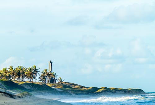 白天海滩风景