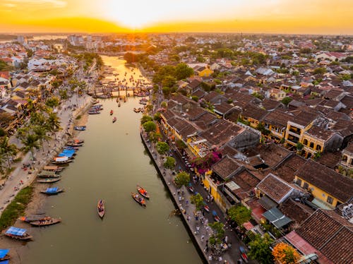 Hoi an, vietnam - sunrise
