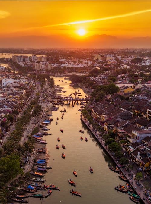 Hoi an sunset by james kennedy