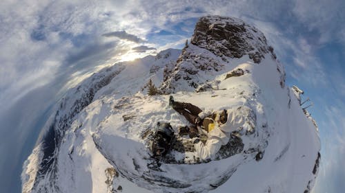 Aerial Photography of Mountain