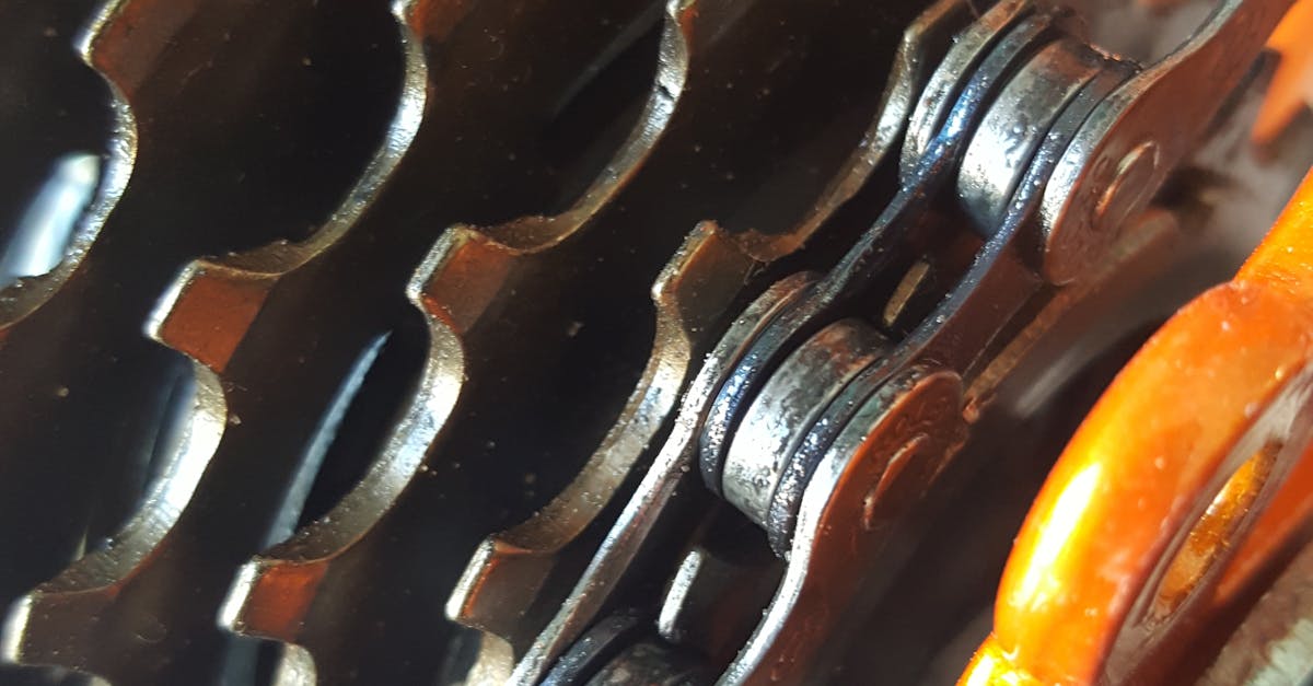 Free stock photo of bicycle gear, chain-link, industry