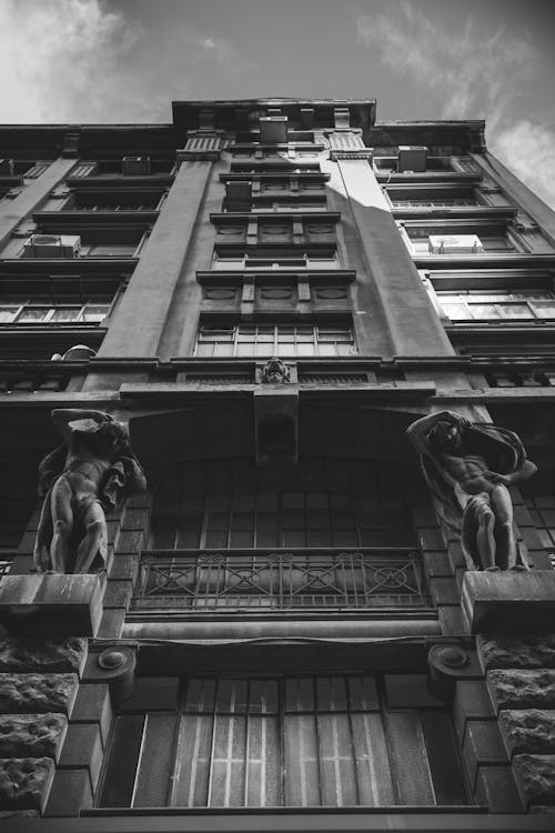 Foto d'estoc gratuïta de arquitectura, blanc i negre, brasil