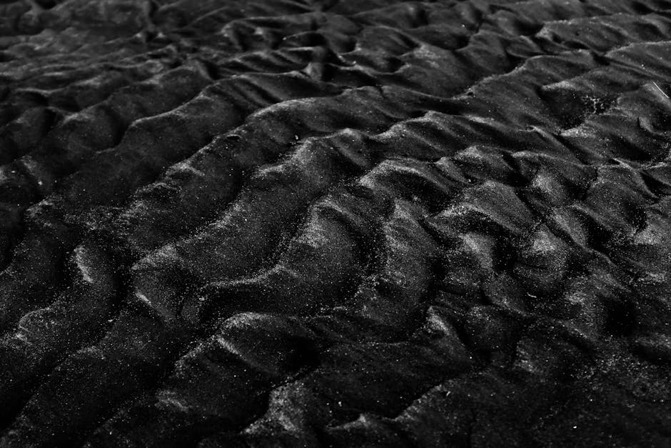 Black and White Photography of Sand · Free Stock Photo