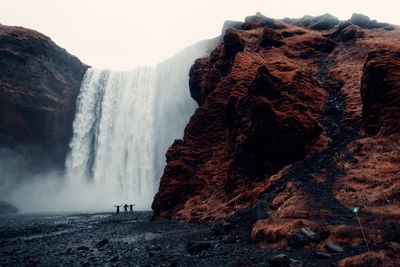 Camel Caravan in Desert