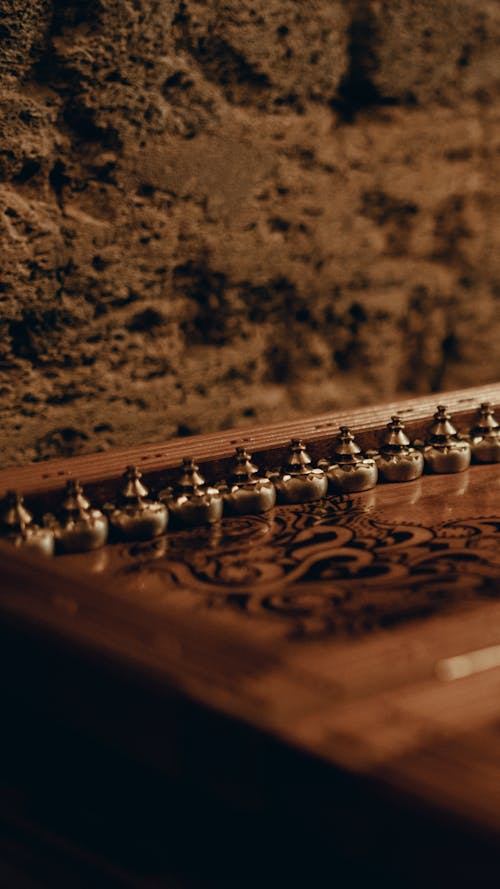 A close up of a musical instrument