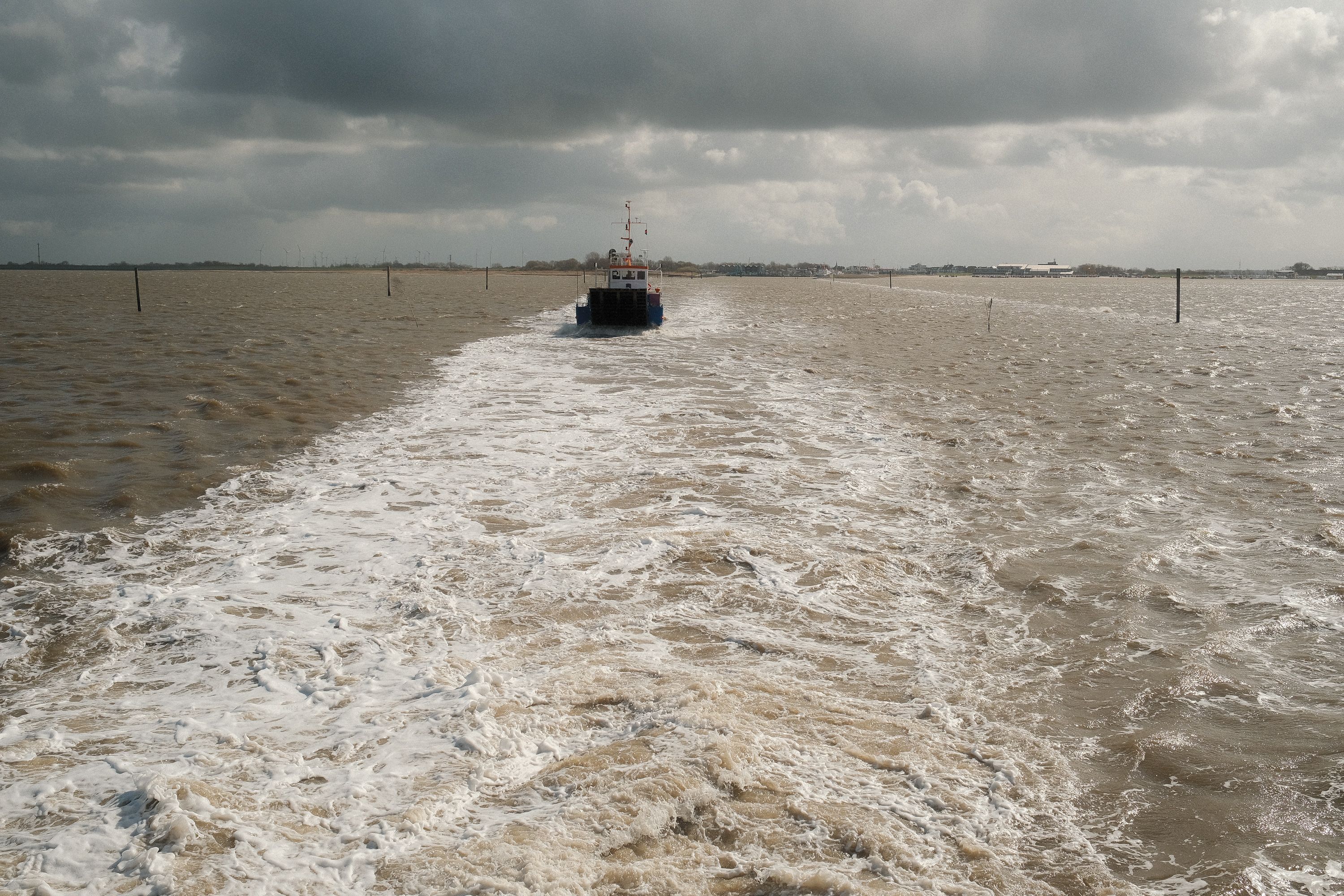 English Channel crossing migrant boat