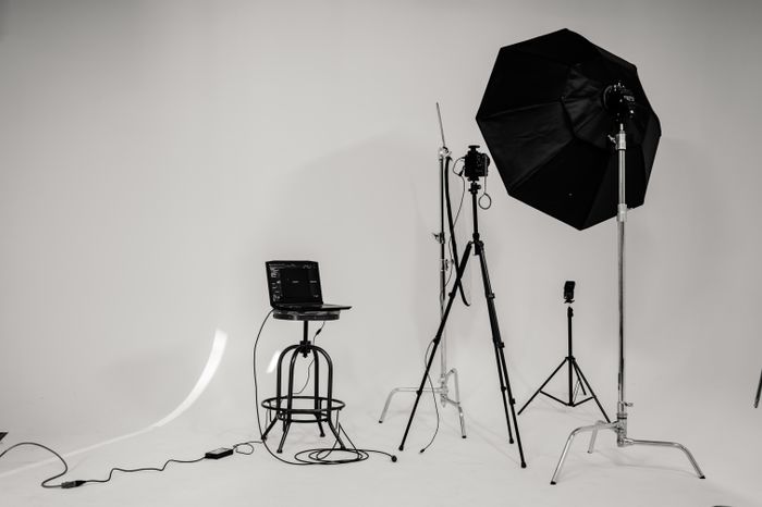 Photo studio lighting