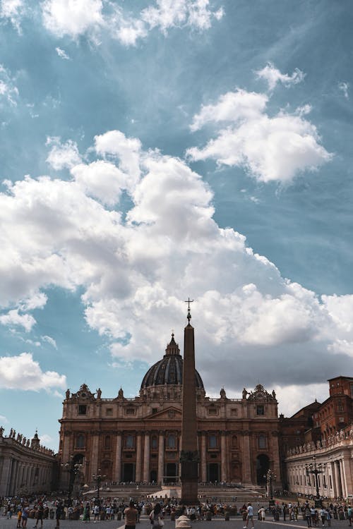 オベリスク, サンピーター大聖堂, サンピエトロ広場の無料の写真素材