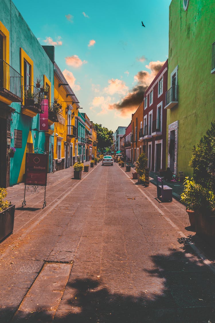 Colorful Painted Buildings