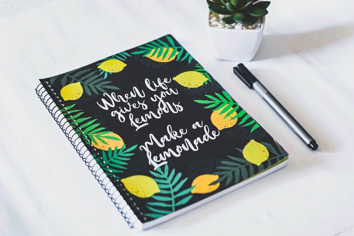 When Life Gives You Lemons Spiral Notebook