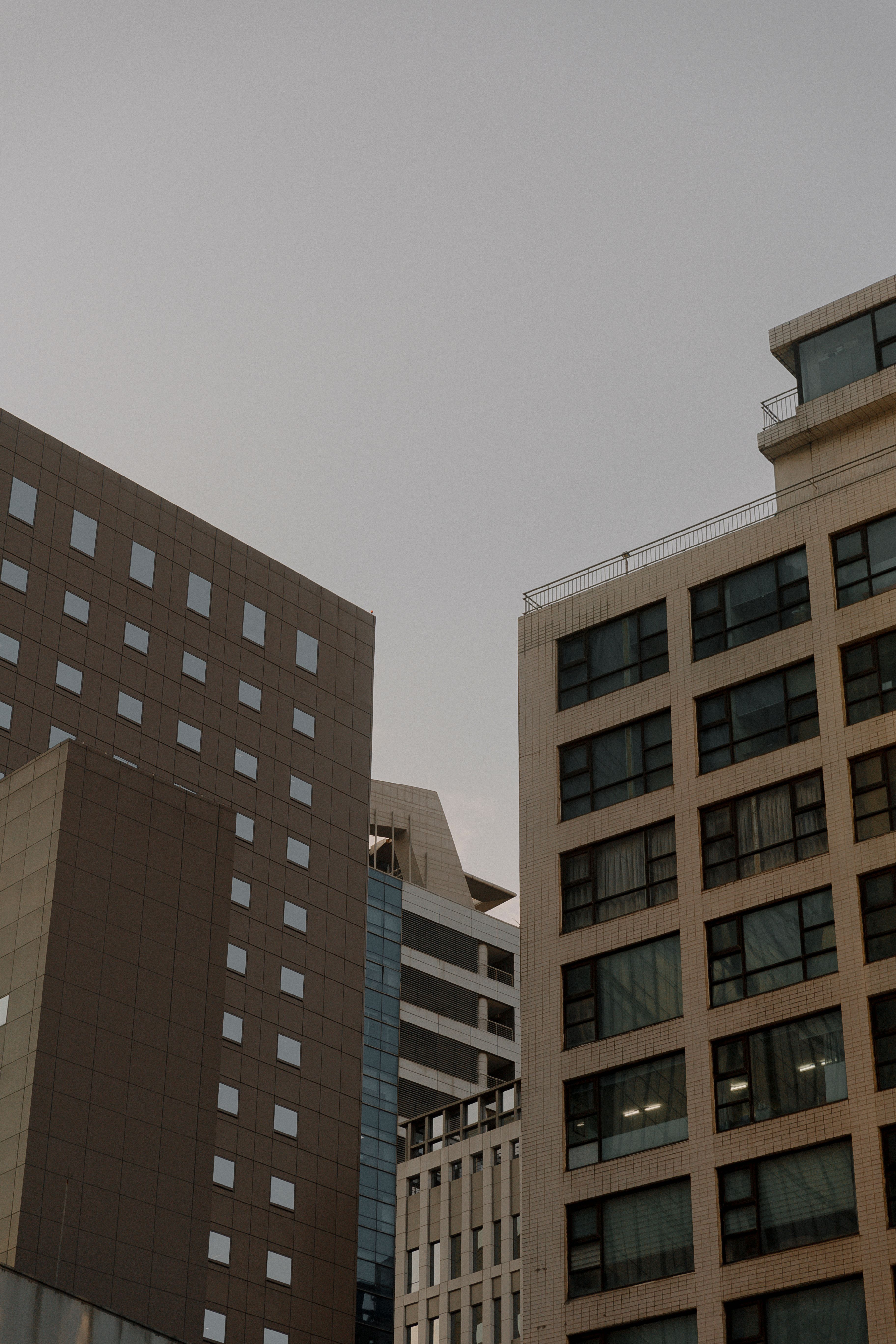 View of Modern Apartment Buildings in a City · Free Stock Photo
