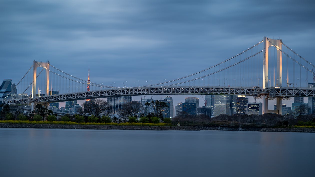 Bridge Under Blue Sky