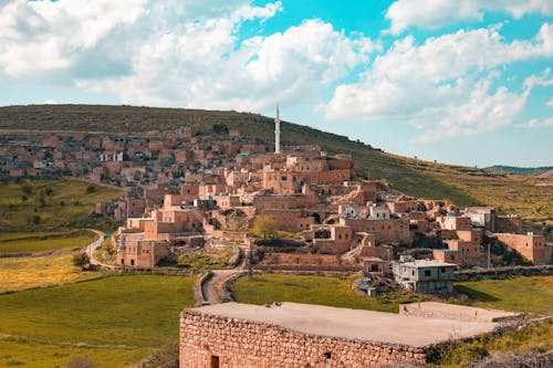 The village of karaburun in turkey
