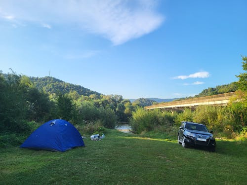 палатка, 吉普車, 喀爾巴阡山 的 免費圖庫相片