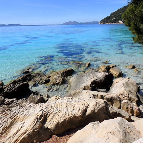 地中海, 大石头, 海灣 的 免费素材图片