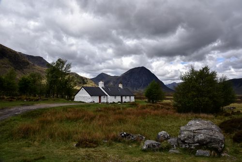 Free stock photo of blackrock cottage, rannoch moor, scotland Stock Photo
