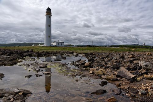 Free stock photo of barns ness, dunbar, lighthouse Stock Photo