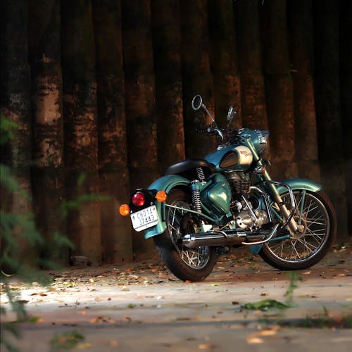 Foto De Motocicleta Estacionada