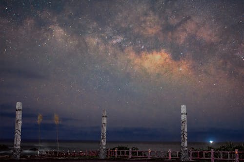 Kostenloses Stock Foto zu milchstraße, sommer, sternenklarer himmel