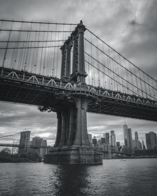 Ingyenes stockfotó alsó manhattan, brooklyn, Brooklyn híd témában