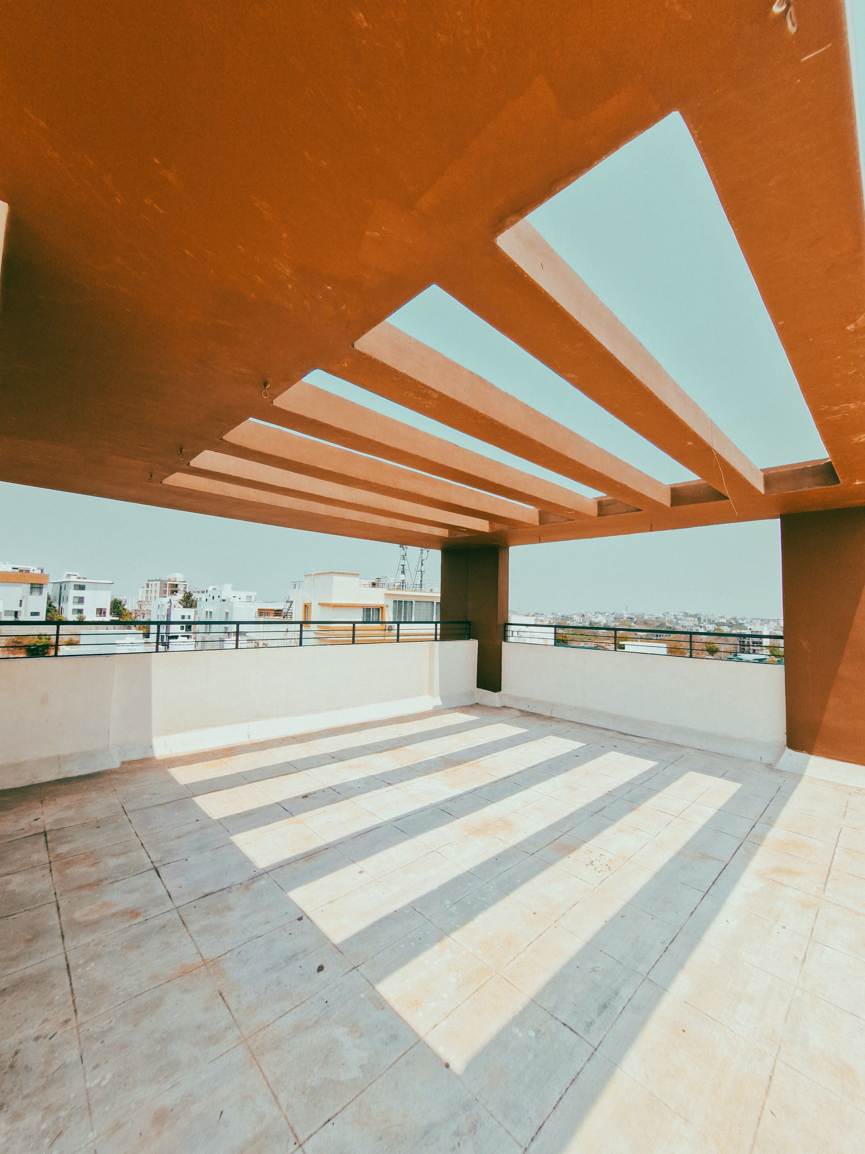 A Modern Empty Terrace on a Building · Free Stock Photo
