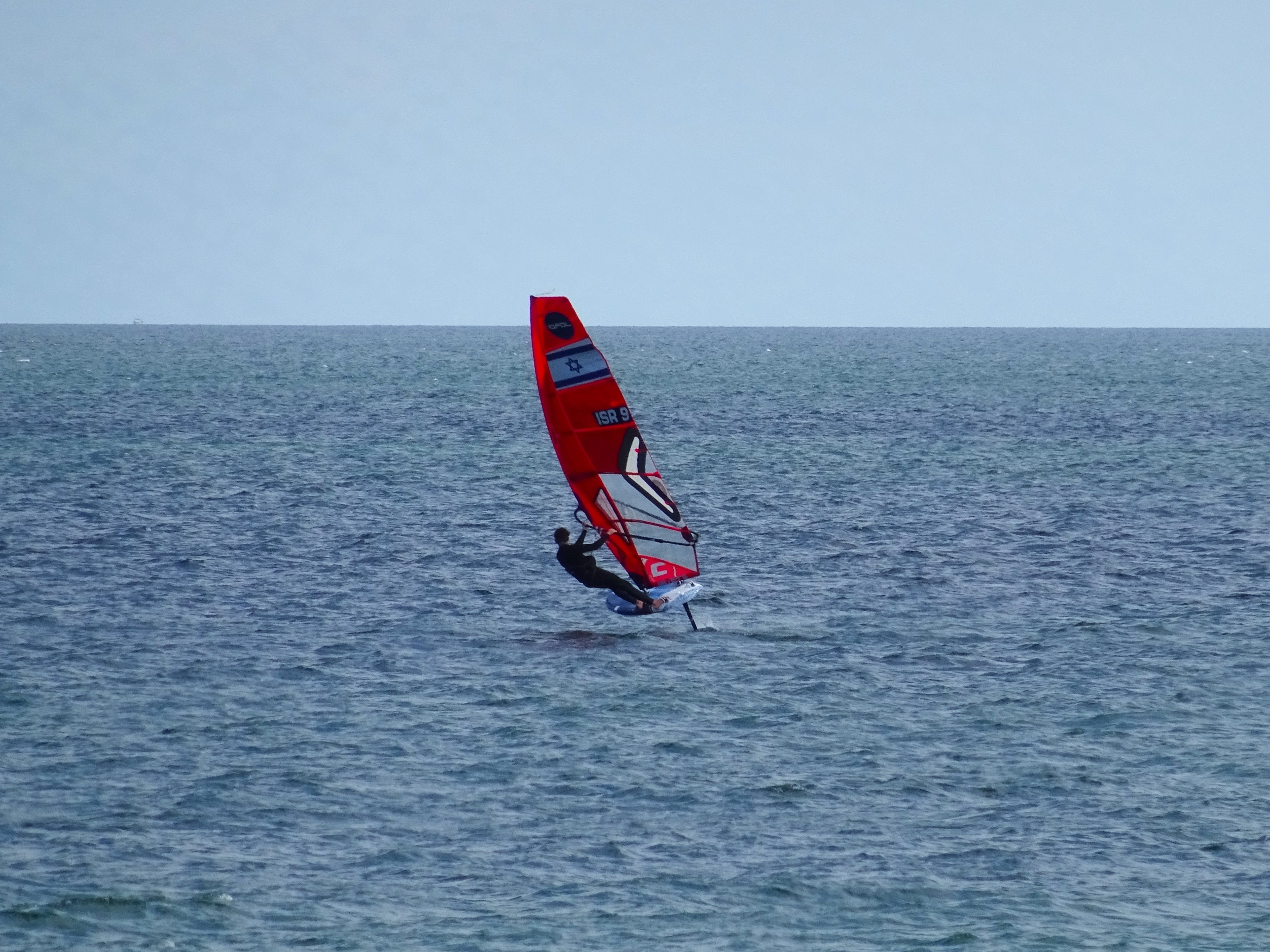 Windsurfer on Water