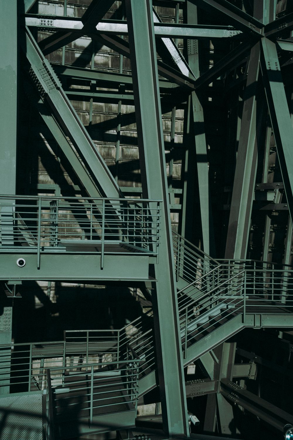 Industrial steel platforms and access steel