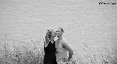 Foto profissional grátis de amor, autorretrato, casal