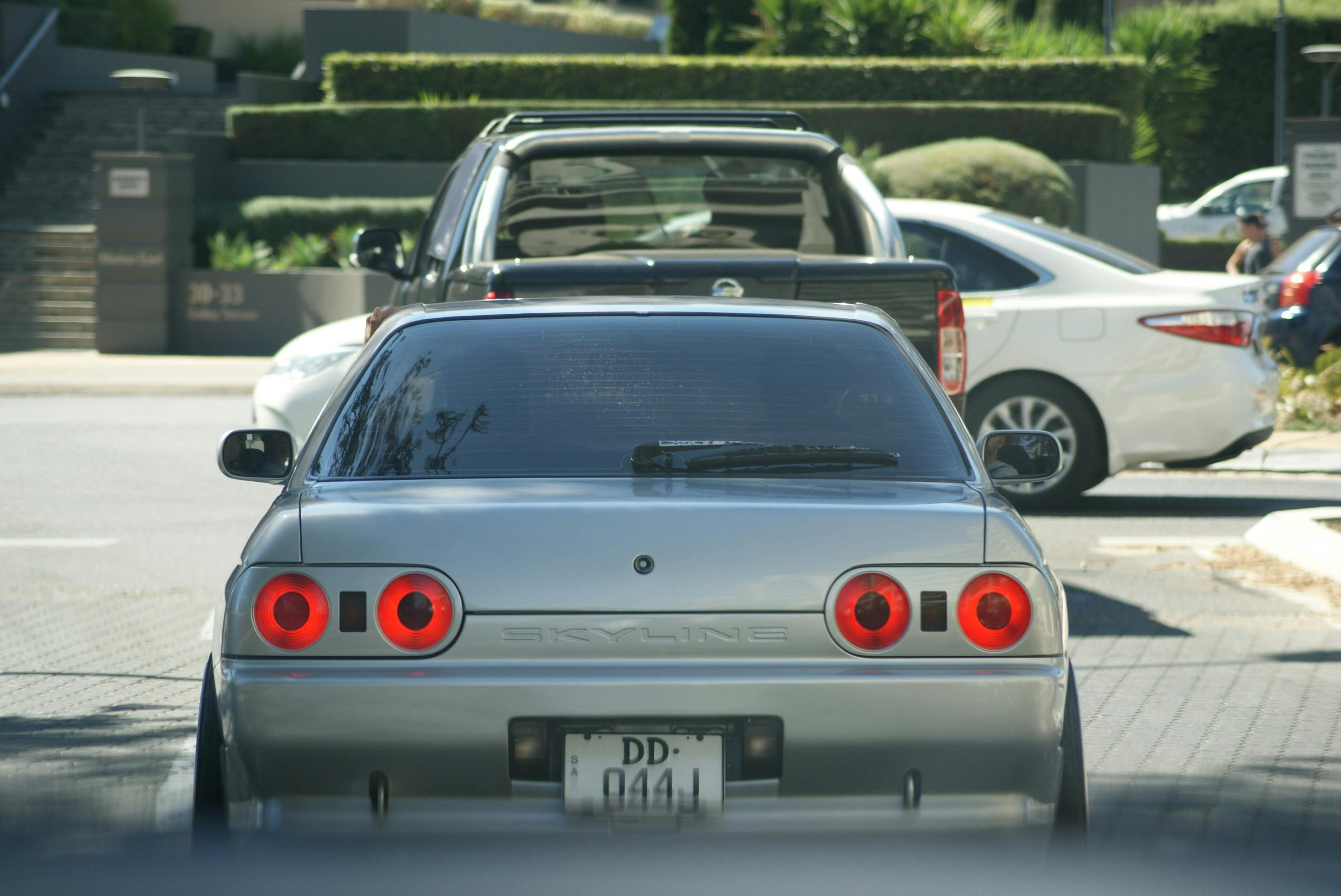 Free stock photo of Illegal Capture of Someone's number plate, nissan