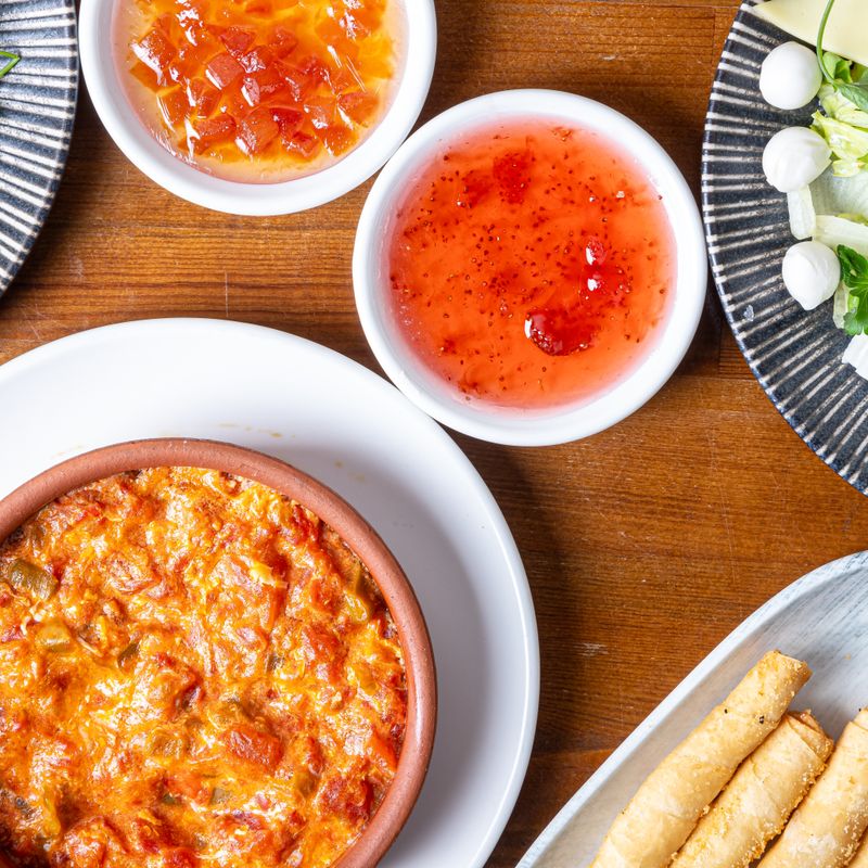 Whipped Feta and Roasted Tomato Dip