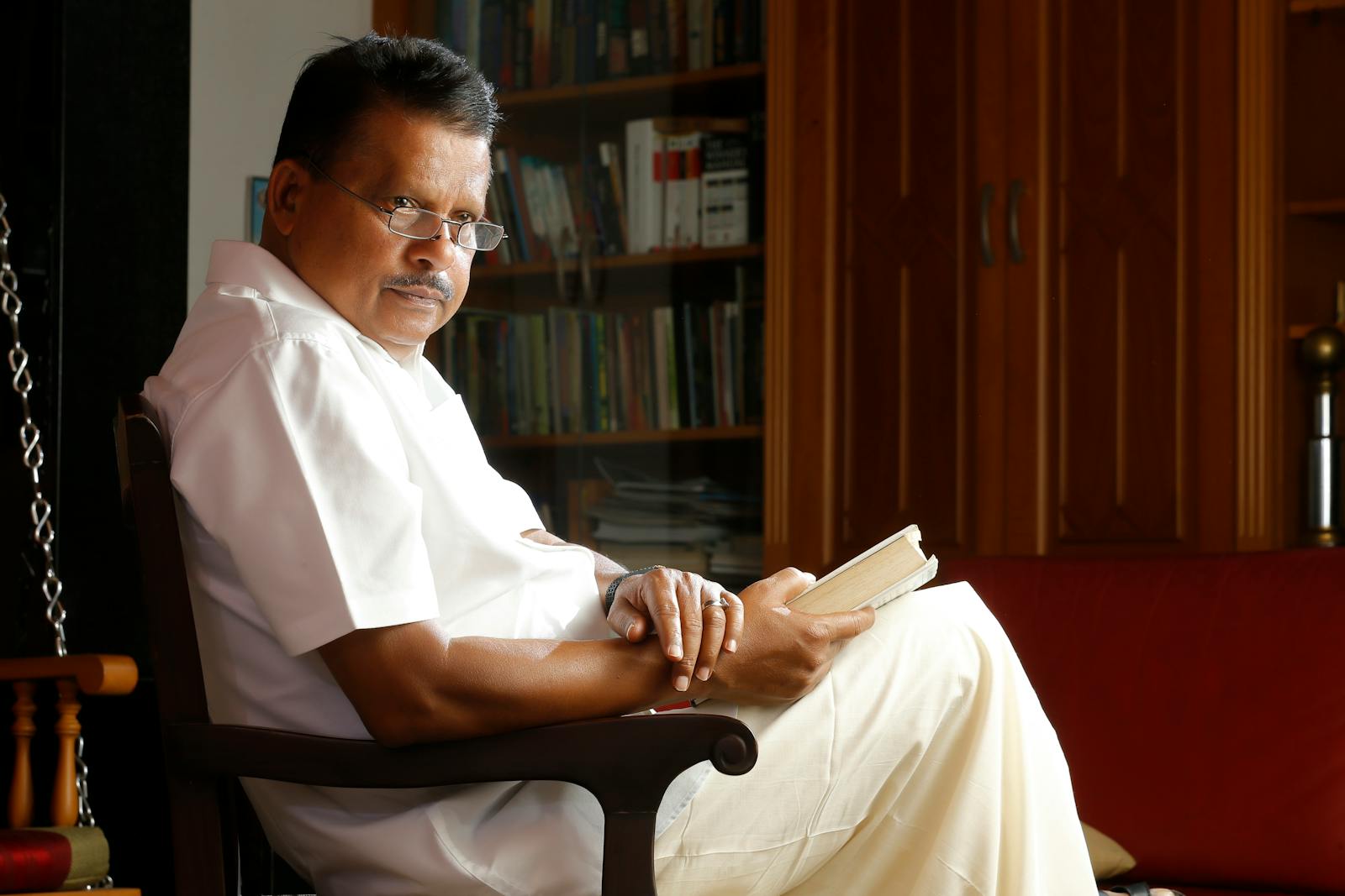 Diverse people laughing and having fun streaming TV together