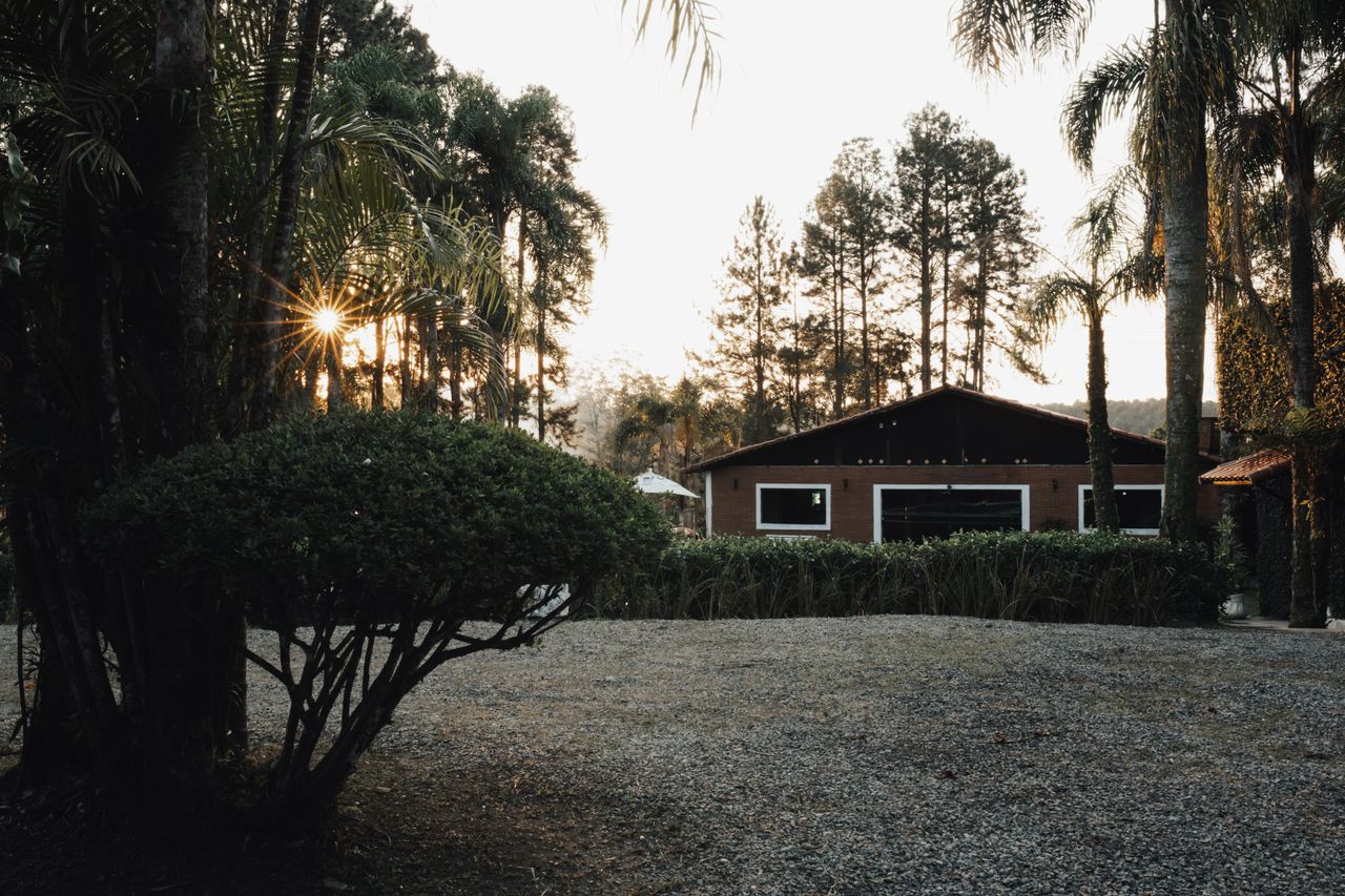 Gravel driveway in front of a house, built deeper and in layers for vehicle traffic