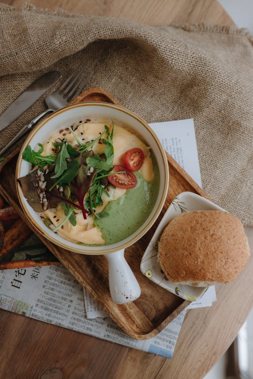 Cream Soup in Bowl