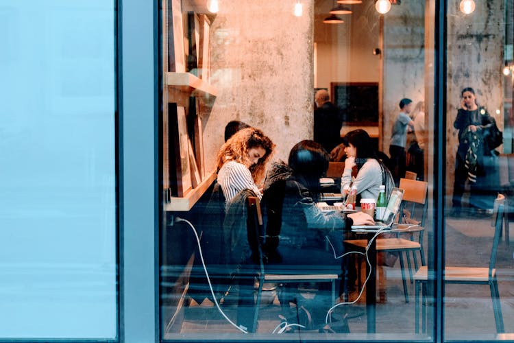 Women In Cafe