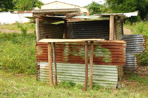 Бесплатное стоковое фото с дом, киоск, коригированная сталь
