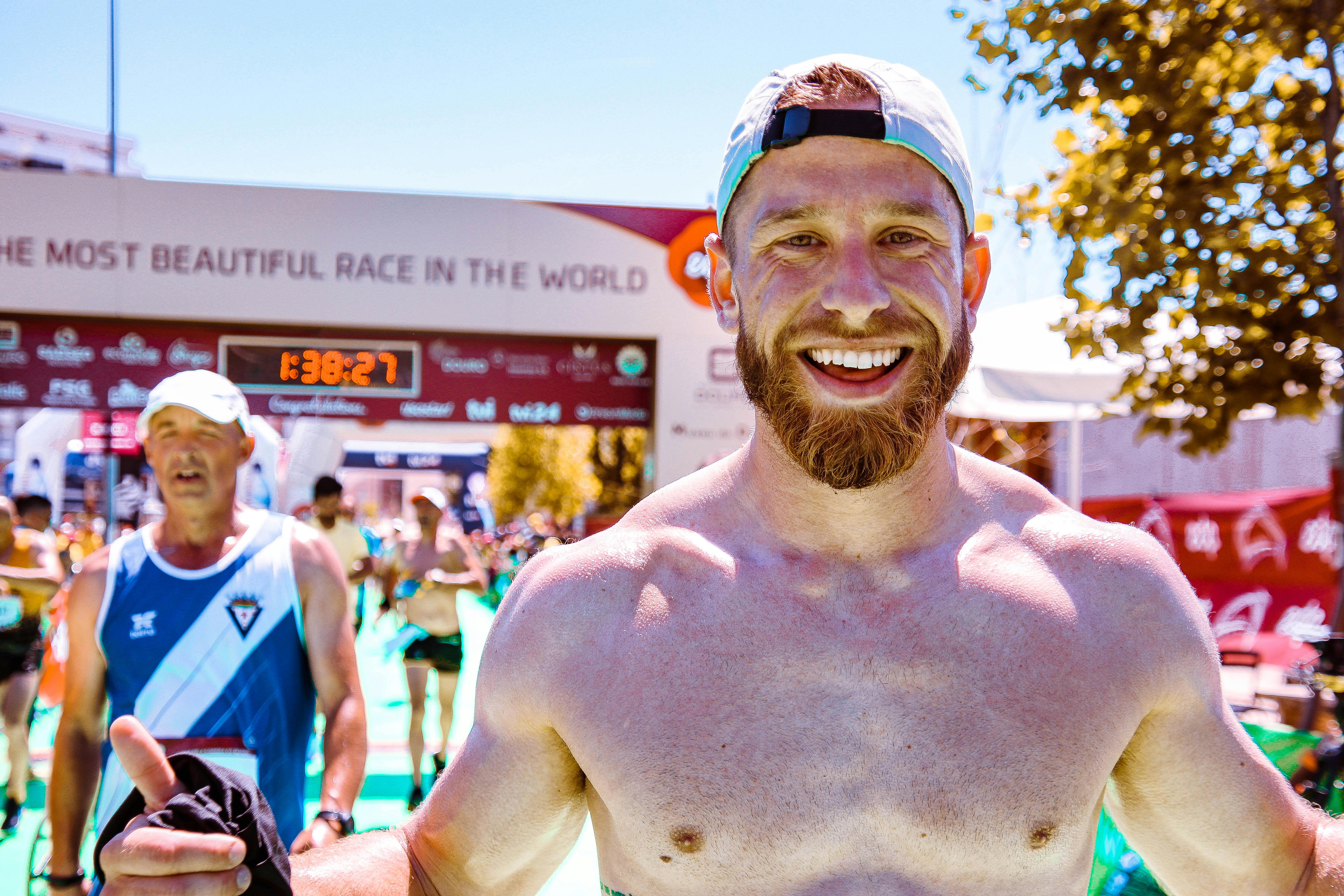 Photo of Shirtless Man Smiling \u00b7 Free Stock Photo