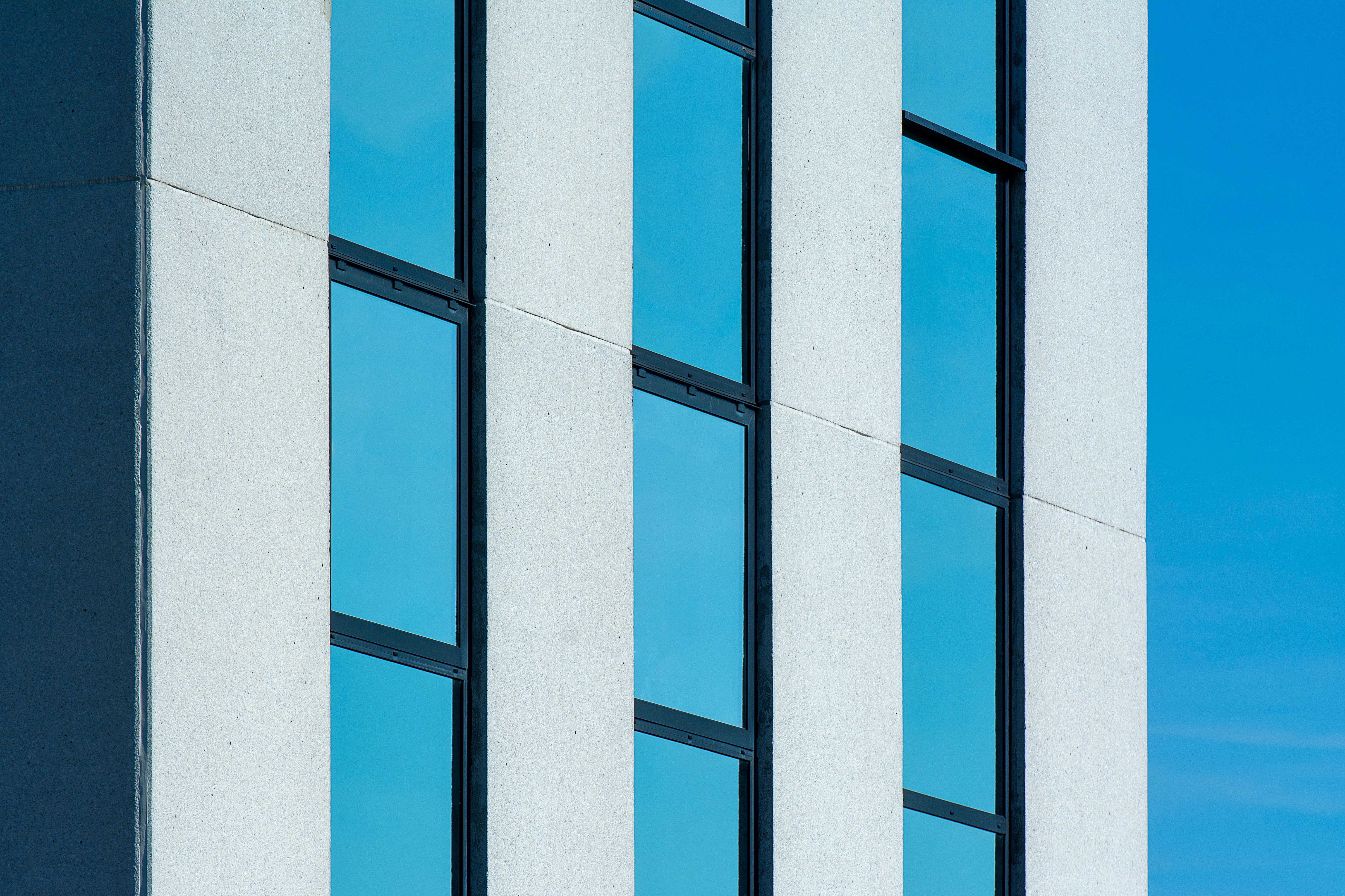 Close-up of the Facade of a Modern Building · Free Stock Photo