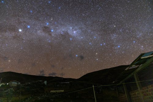 Fotobanka s bezplatnými fotkami na tému astronómia, galaxia, hora