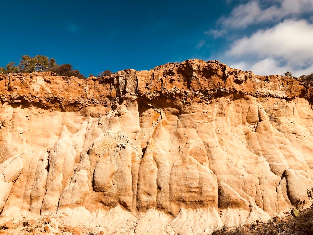 Landscape Photo of a Cliff