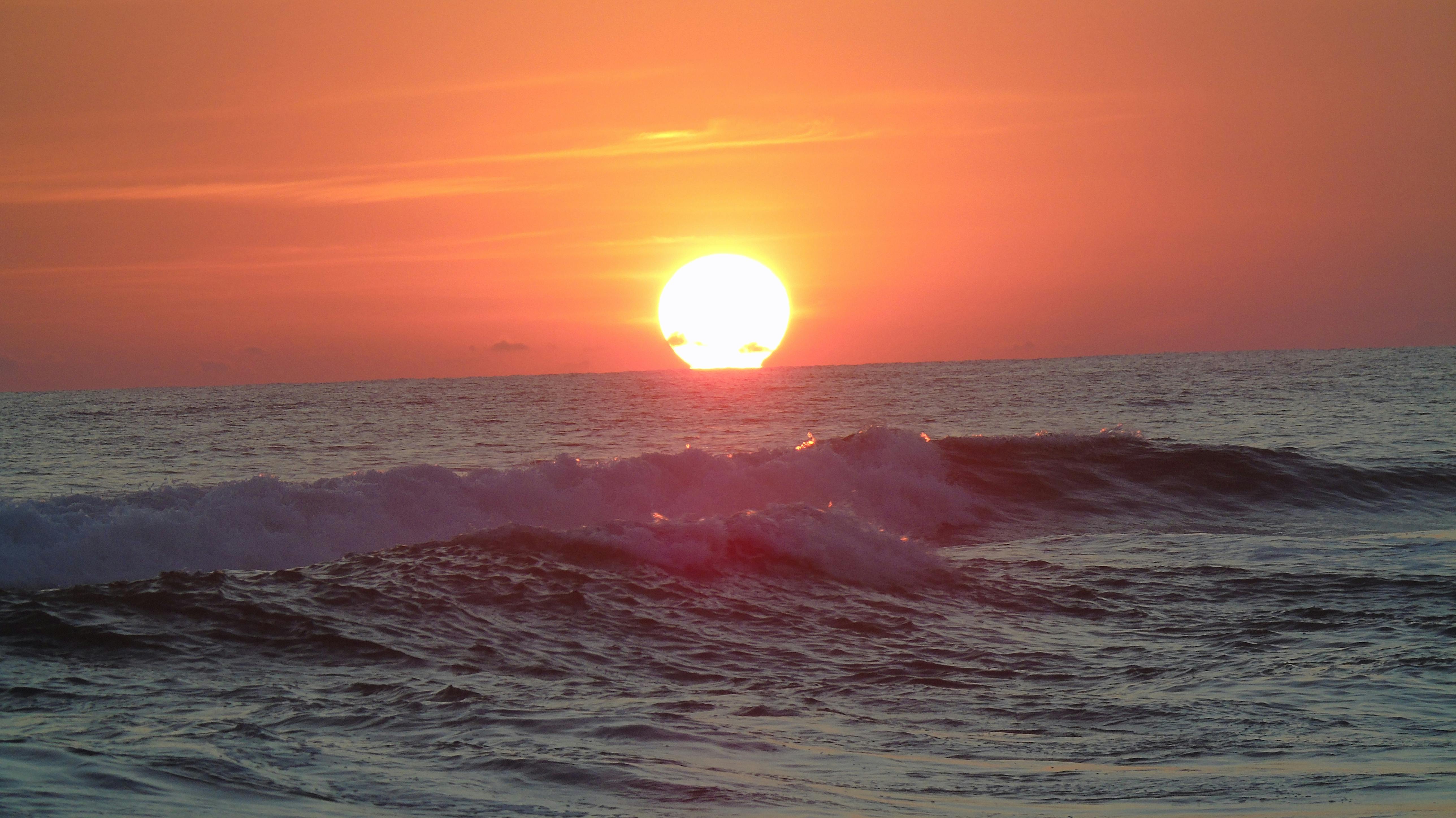 Free stock photo of ocean, sunset