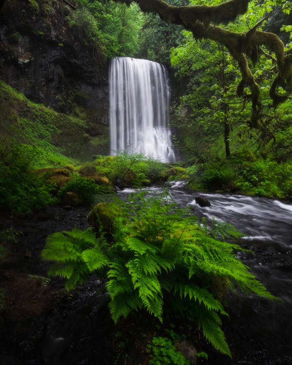 Fotografi Selang Waktu Air Terjun