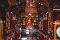 Multicolored Church Interior