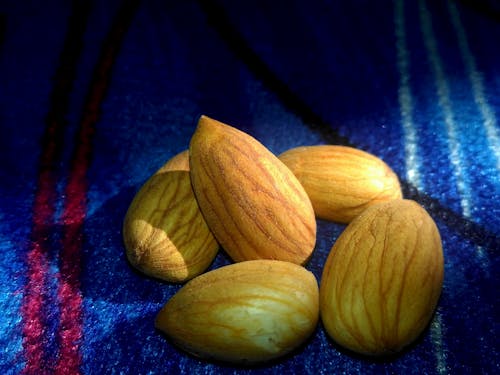 Free stock photo of almond, almonds, dry fruit