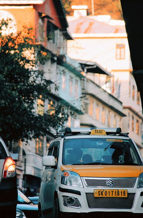 Free Photo of Taxi Cab Stock Photo