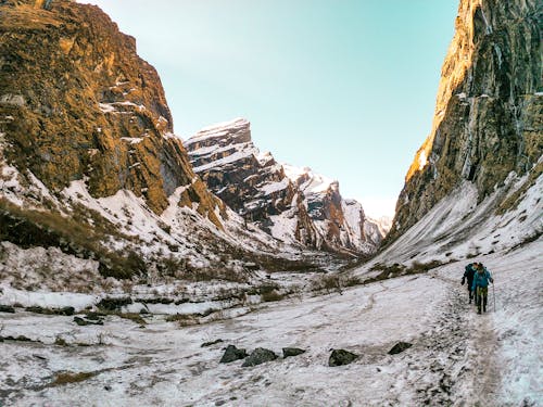 Imagine de stoc gratuită din alpiniști, aventură, frig
