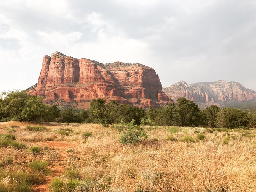 Unbeatable Mogollon Rim Sunset 80 Miles Sedona Helicopter Tour Review Review 2026 - Explore the stunning red rock formations of Sedona, Arizona under the bright summer sky.