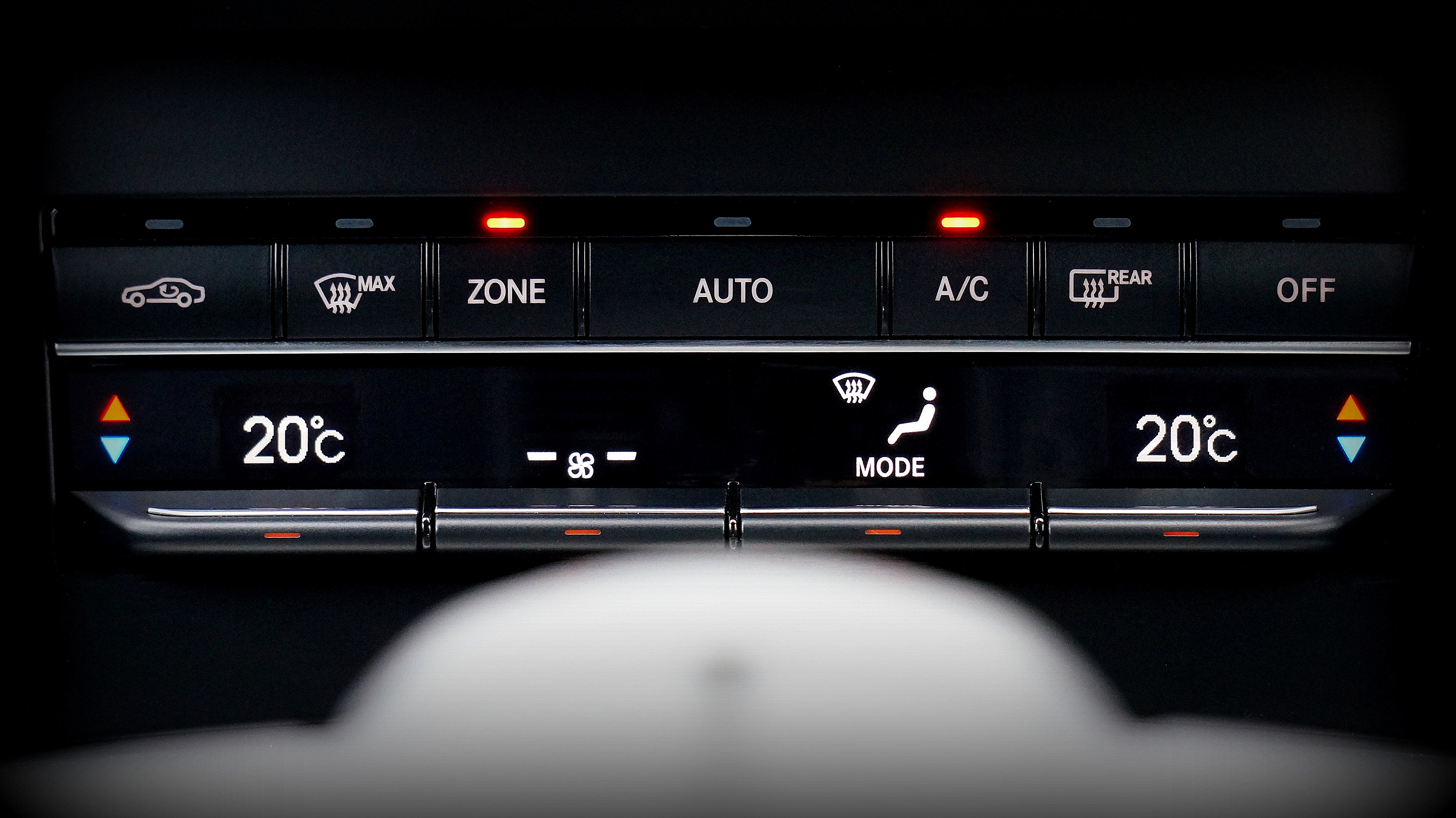 Black Vehicle Control Panel Turned-on \u00b7 Free Stock Photo