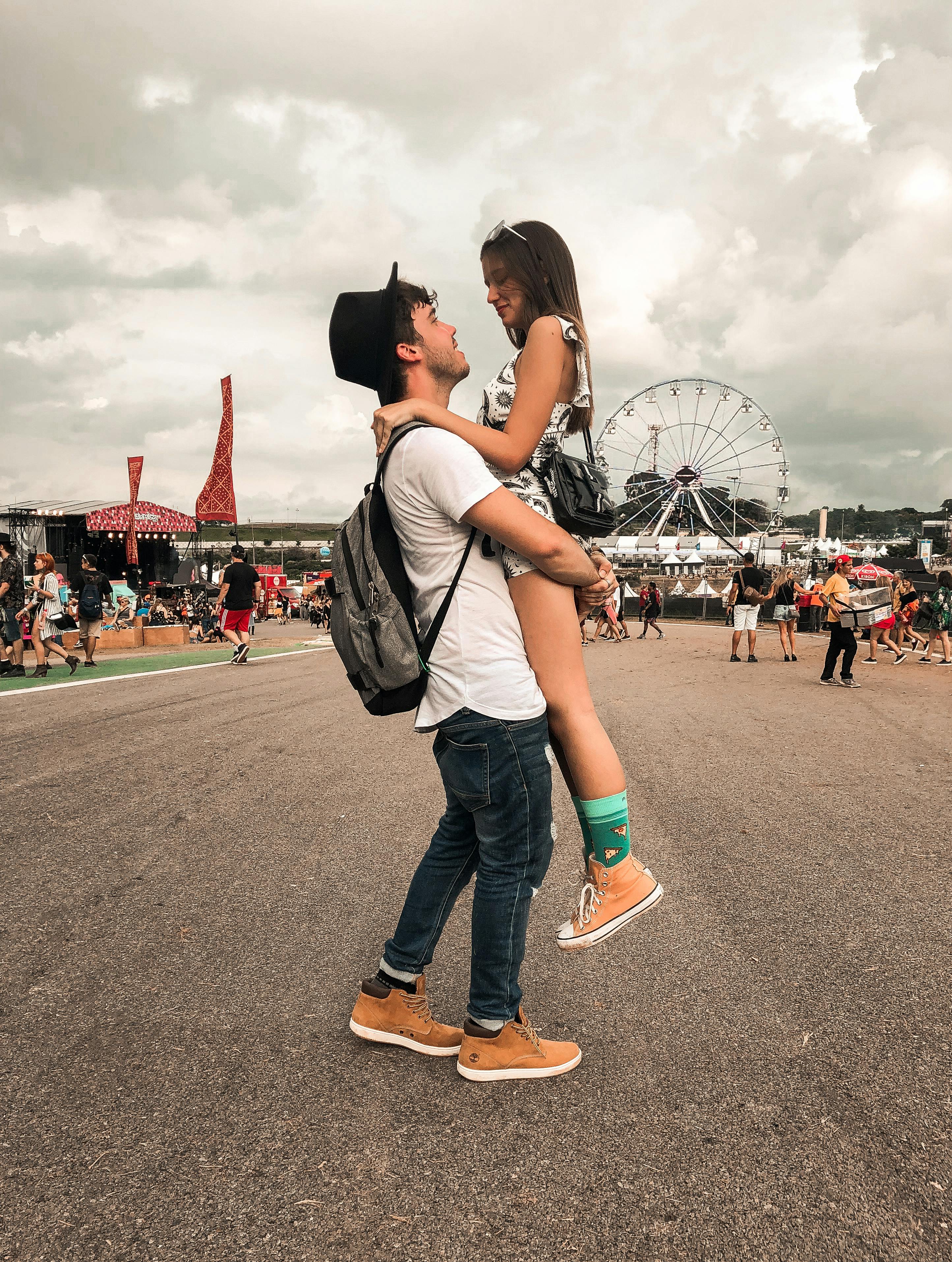 People Standing by the Handmade Art Exhibition at the Market · Free Stock  Photo